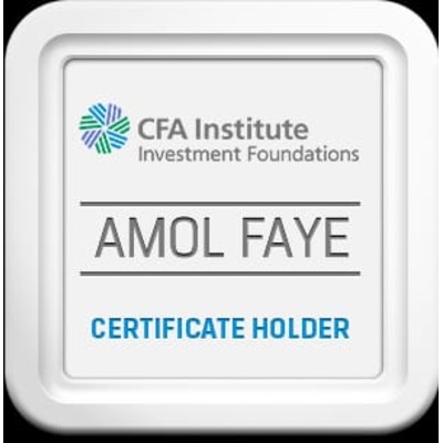 CFA Institute ID :- 9828924